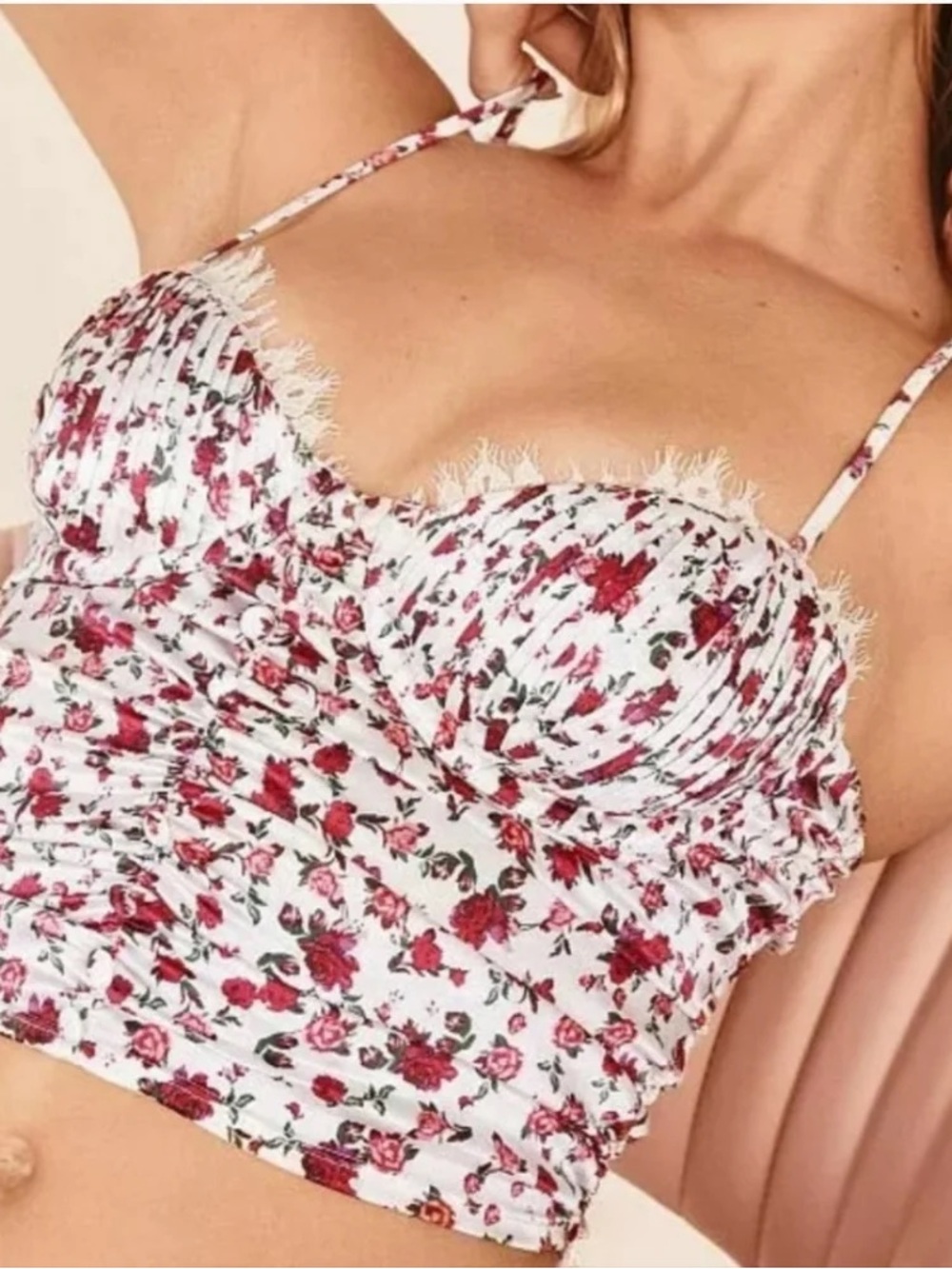 For Love & Lemons Melrose Bustier Top